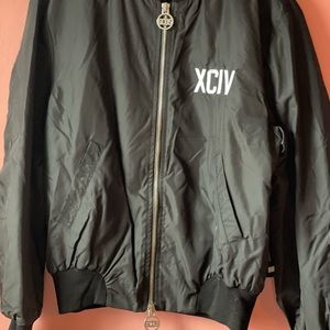 GCDS Black Mens Jacket XCIV
